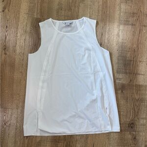 Athleta Cream Sleeveless Top